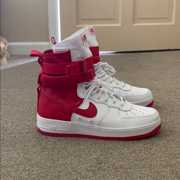 air force 1 high university red